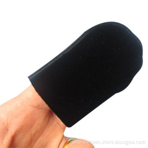 Mini tanning applicator mitts for face